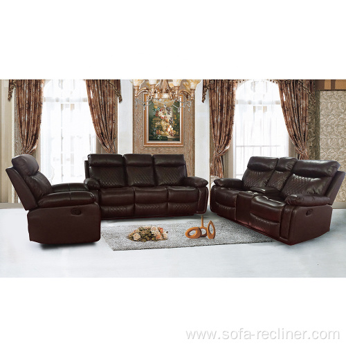 Living Room Sectionals Leather Couch Sofa Set Furniture